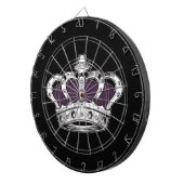 クラウン – 紫 ダーツボード (正面右)