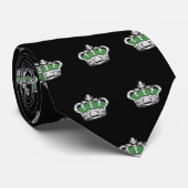 クラウン – 緑 ネクタイ (ロール)