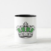 クラウン – 緑 マグカップ (中央)