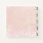 クラウン |蝶フローラプリンセスベイビーシャワー ノートブック (裏面)