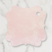 クラウン |蝶フローラプリンセスベビーシャワー フェイバータグ (裏面)