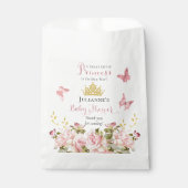 クラウン |蝶フローラプリンセスベビーシャワー フェイバーバッグ (正面)