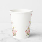 クラウン |蝶フローラプリンセスベビーシャワー 紙コップ (右)