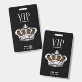 クラウンVIPバッジ バッジ (正面＆裏面)