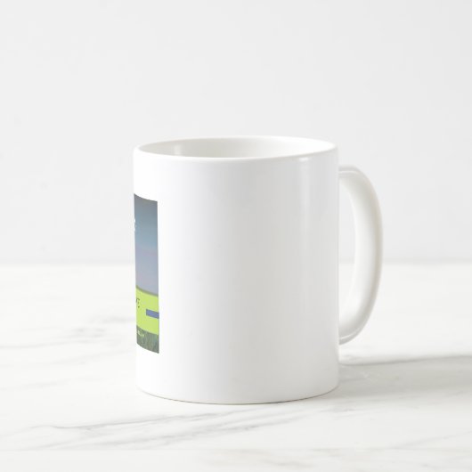 クラウ国際的ズビッツ教会-招待状 コーヒーマグカップ (正面右)