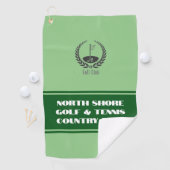 クラカスタマイズブロゴ付きゴルフカントリークラブタオル ゴルフタオル (インサイチュ)