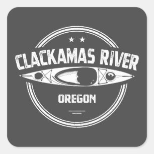 クラカマスリバーオレゴンカヤック スクエアシール