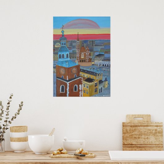 クラクオポーランド ポスター (キッチン)