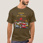 クラクションは私の愛情表現 Tシャツ (正面)