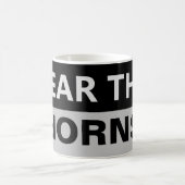 クラクション音楽ミュージシャン コーヒーマグカップ (中央)