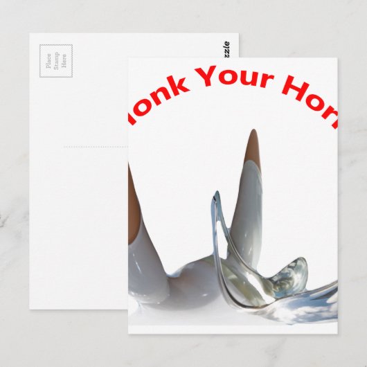 クラクション ポストカード (正面/裏面)