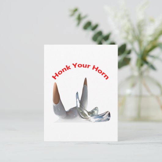 クラクション ポストカード (スタンド正面)