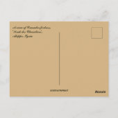 クラクデシュバリエスシリア ポストカード (裏面)