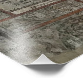 クラクフのイザアック・シナゴーグの壁の聖なる書物、 経典 フォトプリント            (角)