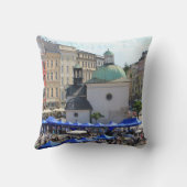 クラクフのMariacki教会、St Maryの教会、ギフト クッション (裏面)