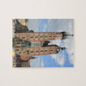 クラクフのMariacki教会、St Maryの教会、ギフト ジグソーパズル (横)