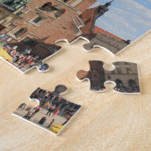 クラクフのMariacki教会、St Maryの教会、ギフト ジグソーパズル (側面)