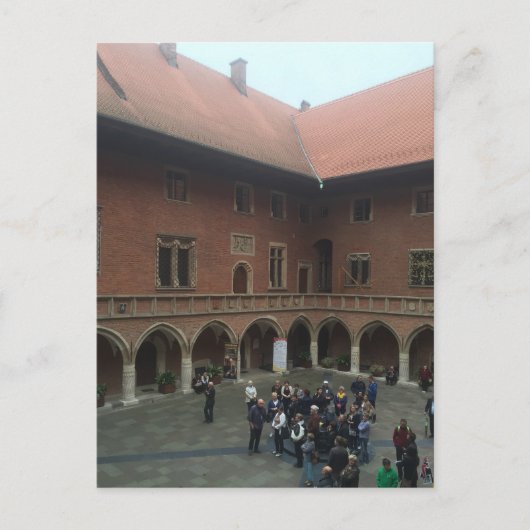 クラクフオールドタウン ポストカード (正面)