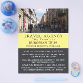 クラクフオールドタウン，ポーランド，旅行代理店フライヤー チラシ (シングル)