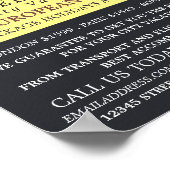 クラクフオールドタウン，ポーランド，旅行代理店広告の ポスター (角)