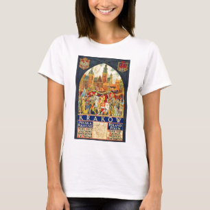 クラクフポルスカPologne Polen Tシャツ