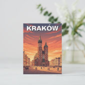 クラクフポーランドトラベル ポストカード (スタンド正面)