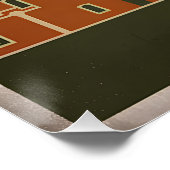 クラクフポーランドヴィンテージ ポスター (コーナー)