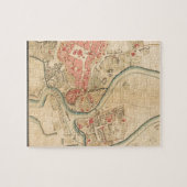 クラクフポーランド1755年 ジグソーパズル (横)