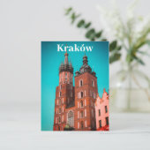 クラクフヨーロッパポーランドポルスカオールドタウン ポストカード (スタンド正面)