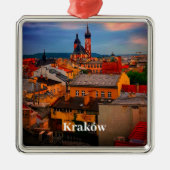 クラクフヨーロッパポーランドポルスカオールドタウン メタルオーナメント (正面)