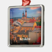 クラクフヨーロッパポーランドポルスカオールドタウン メタルオーナメント (左)