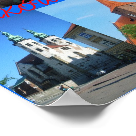 クラクフ教会 ポスター (角)