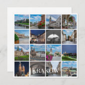 クラクフ旧市街の風景、ポーランド (正面/裏面)