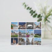 クラクフ旧市街の風景、ポーランド ポストカード (スタンド正面)