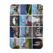 クラクフ旧市街の風景、ポーランド マグネット (縦)