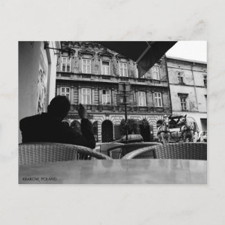 クラクフ葉書の馬と馬車 ポストカード