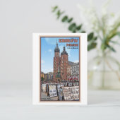 クラクフ – サンマリスバシリカ ポストカード (スタンド正面)