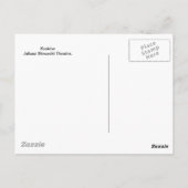 クラクフ・ジュリウス・スワフワッキ劇場。 ポストカード (裏面)