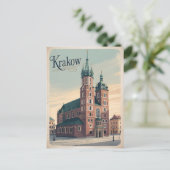 クラクフ・セント・メアリ大聖堂 ポストカード (スタンド正面)