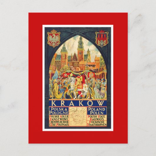 クラクフ ポストカード (正面)