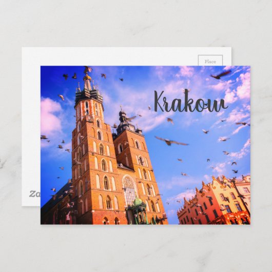 クラクフ ポストカード (正面/裏面)