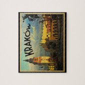 クラクフ・ポーランド ジグソーパズル (縦)