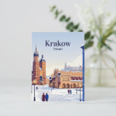 クラクフ、ポーランド ポストカード (スタンド正面)