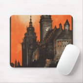 クラクフ・ポーランド – ポーランドヴィンテージポーランド旅行ポスター マウスパッド (マウス)