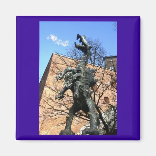 クラクフ，ポーランド マグネット (正面)