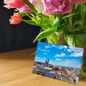 クラクフ，ポーランド，家の屋根はがき ポストカード