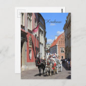 クラクフ、マリアツキ教会、聖マリア教会、ギフト ポストカード (正面/裏面)