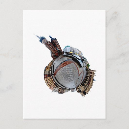 クラクフ「ミニプラネット」 ポストカード (正面)