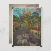 クラクフbyオルドヴィッチに対して ポストカード (正面/裏面)