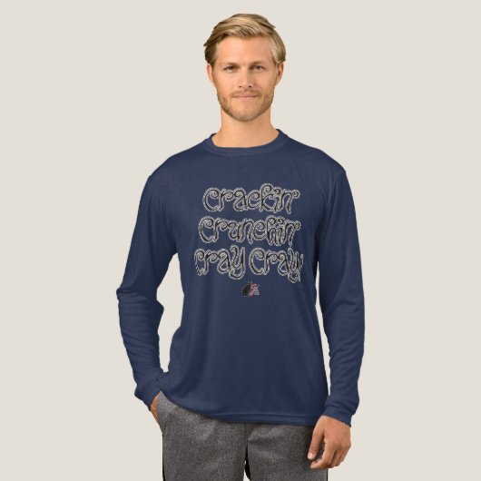 クラクラするクラッシュ! トライブレンドTシャツ (正面全体)